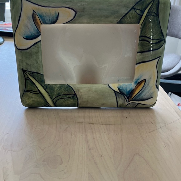 NWOT Sima Calla Lily Porcelain Frame - Picture 6 of 6